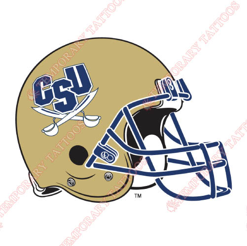 CSU Buccaneers Customize Temporary Tattoos Stickers NO.4205